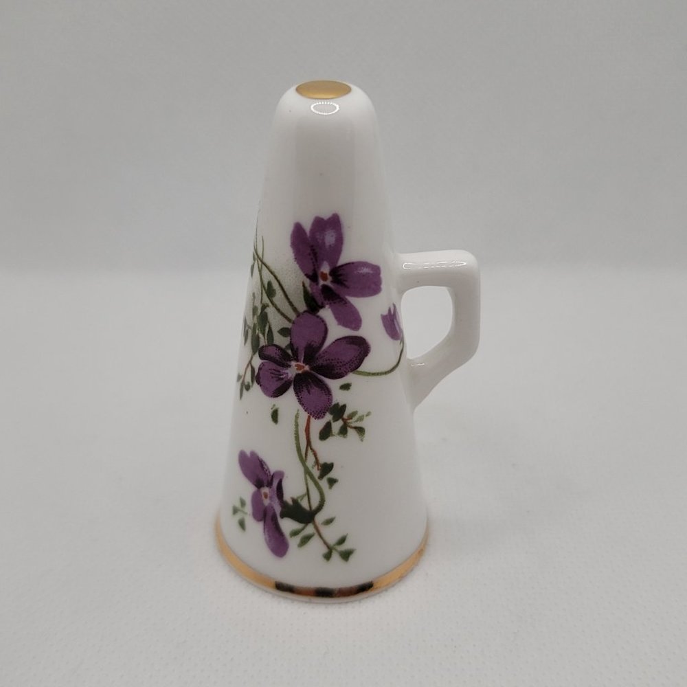 Hammersley Spode Victorian Violets Candle Snuffer